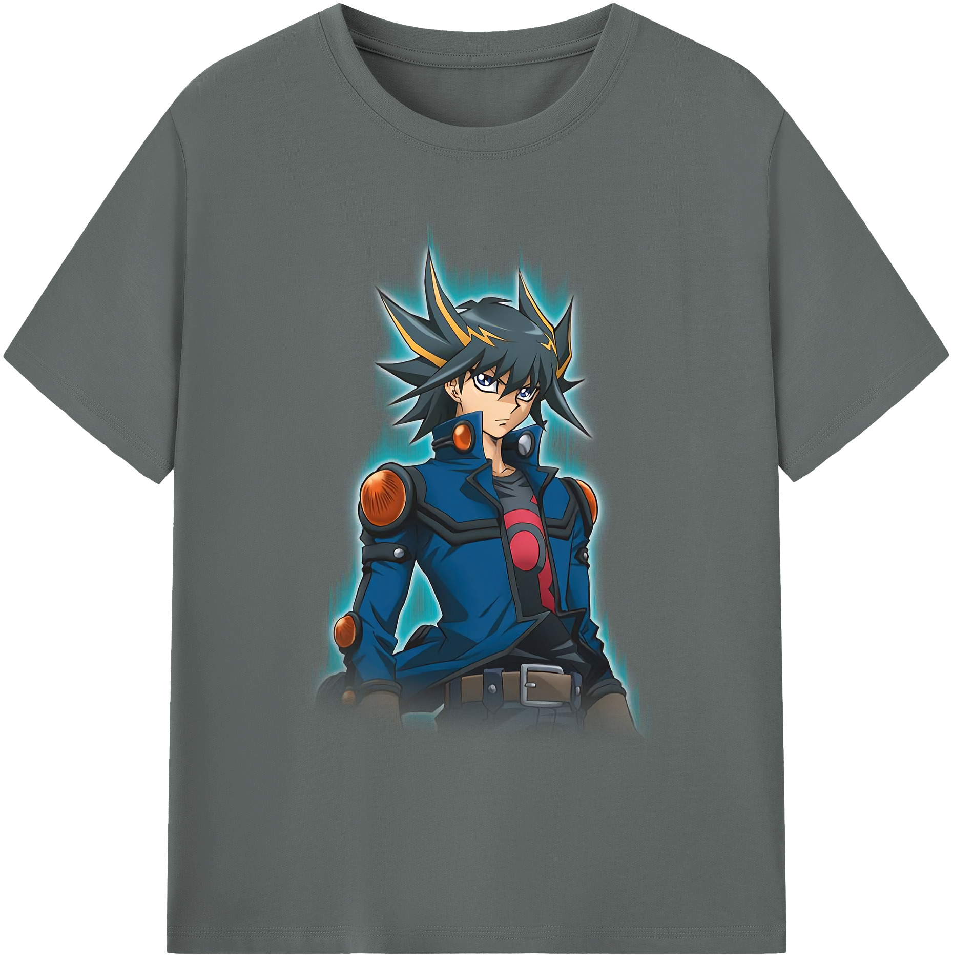 （画像用） 遊☆戯☆王 Yu-Gi-Oh! 綿100％ メンズ半袖Tシャツ｜肌触りやわらか＆通気性